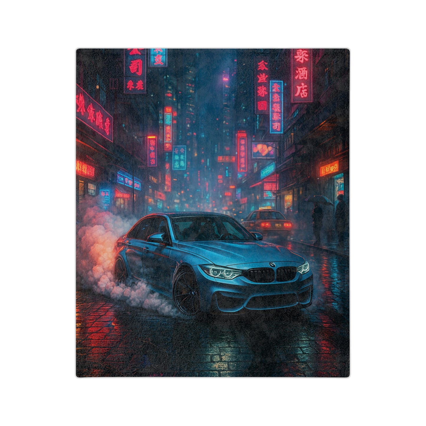 BMW M3 F80 Velveteen Soft Blanket – Car Enthusiast