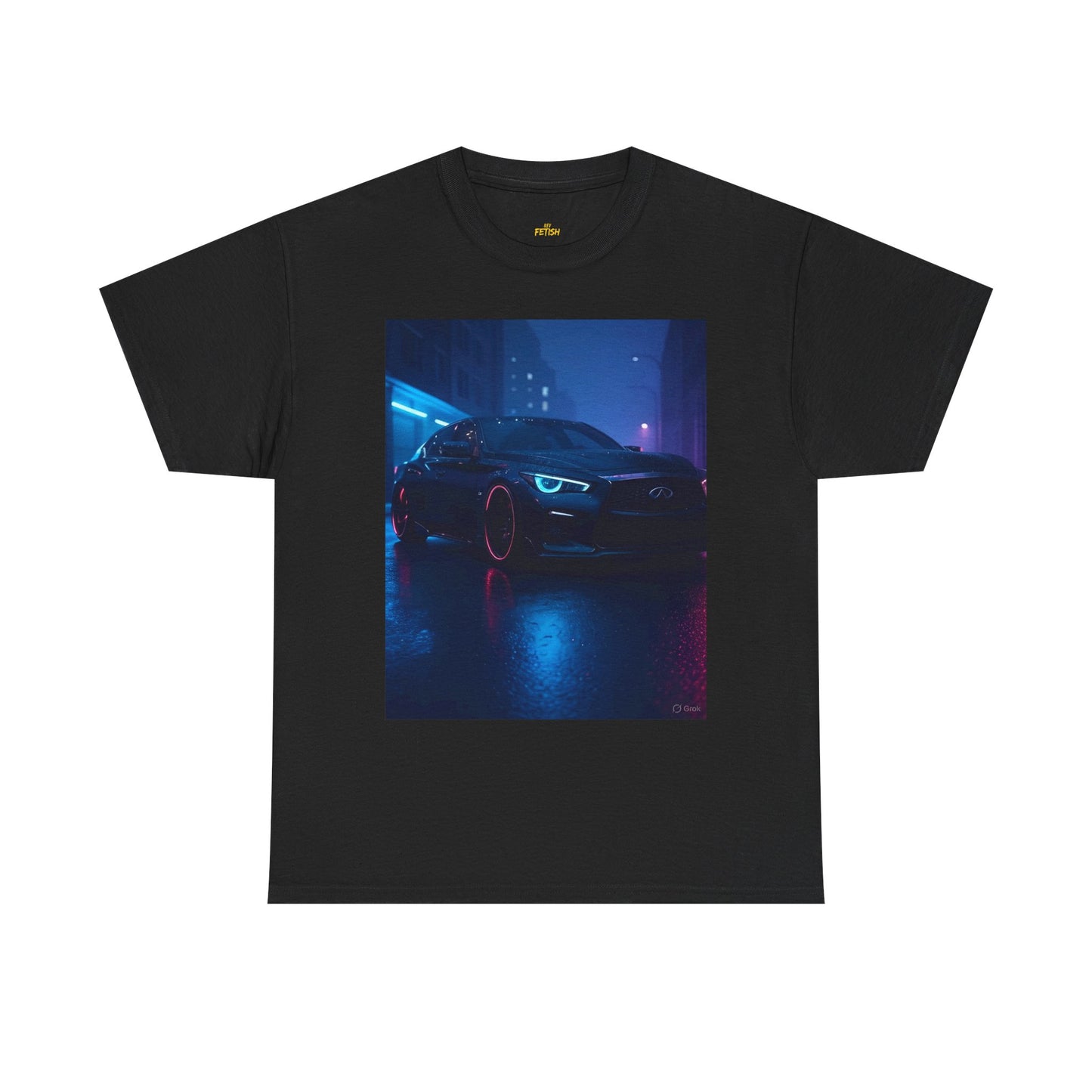 Infiniti Q50 Midnight Drive T Shirt, Unisex Heavyweight Graphic Tee