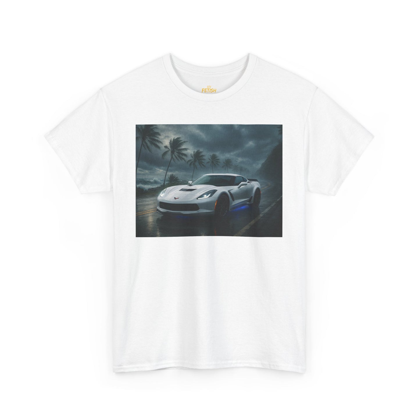 Chevrolet Corvette Stingray Z06 Storm Scene T Shirt
