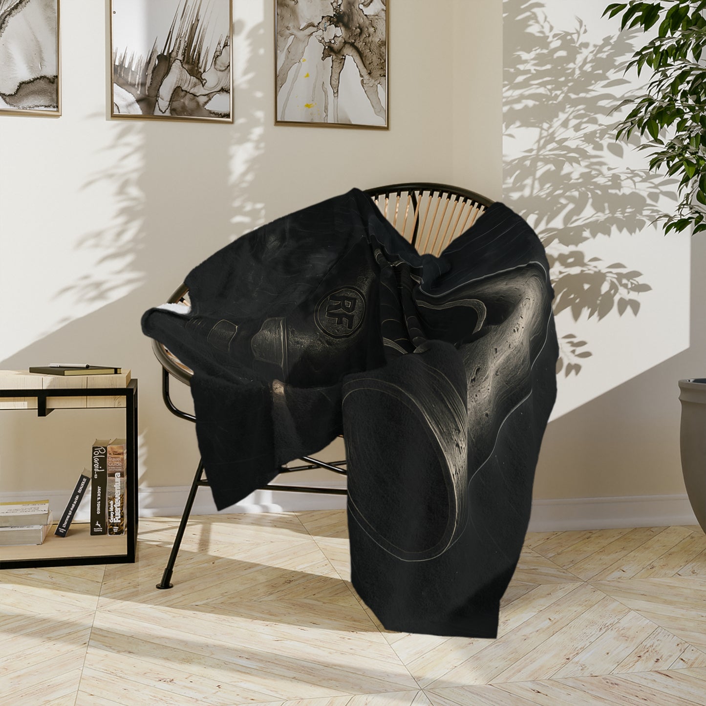 Skull Turbocharged Velveteen Blanket