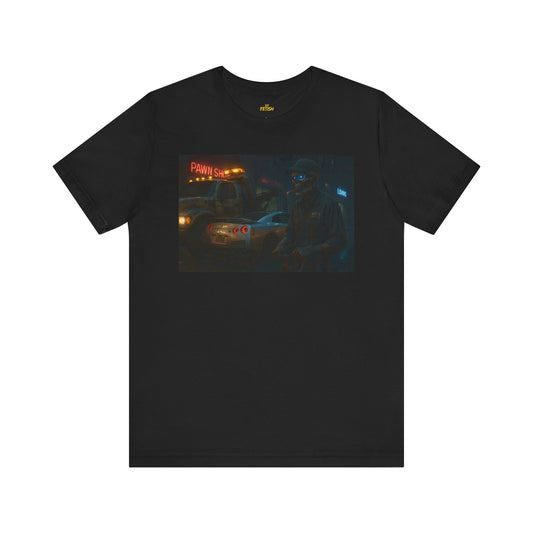 Repo Man: Midnight Seizure Graphic T Shirt, Nissan GTR