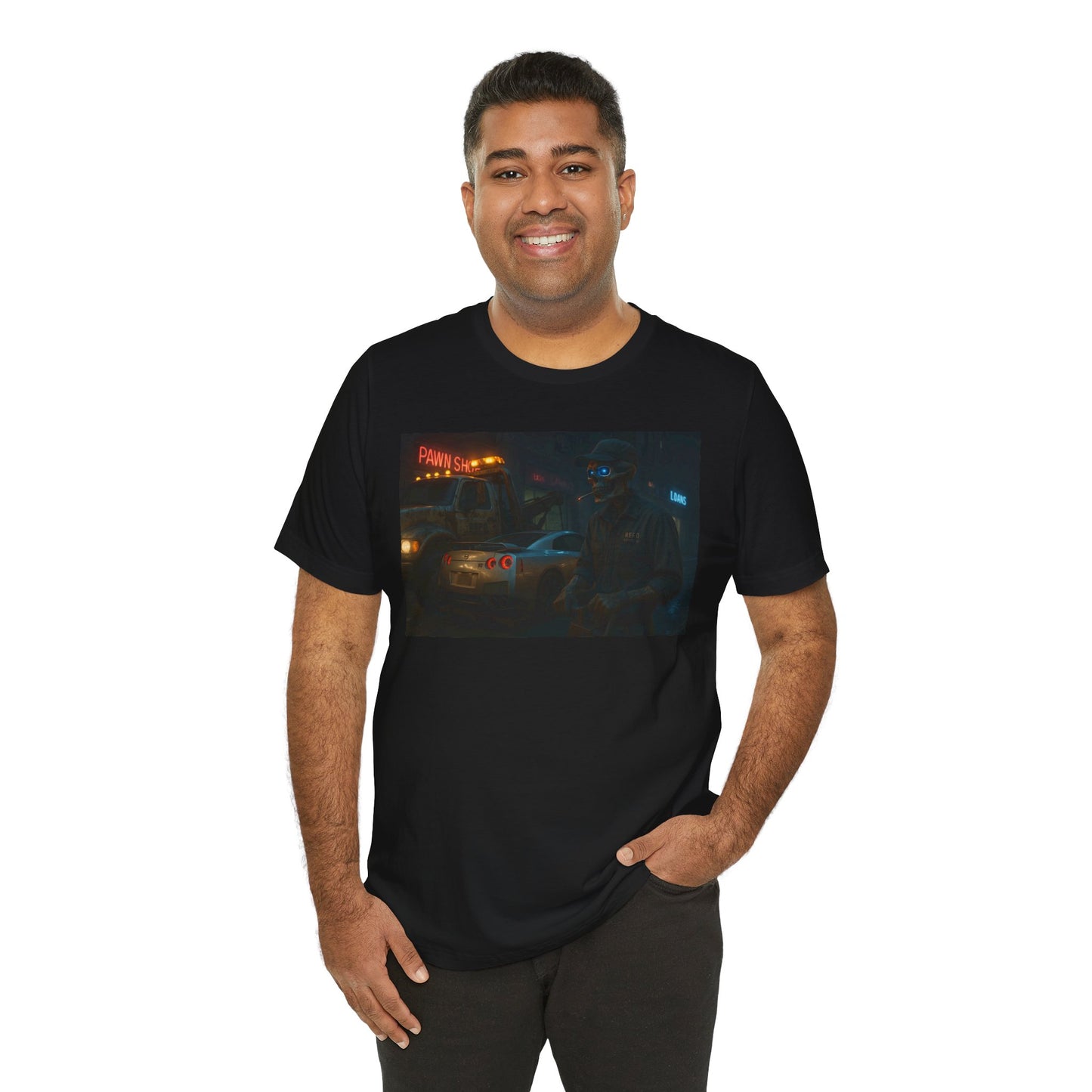 Repo Man: Midnight Seizure Graphic T Shirt, Nissan GTR
