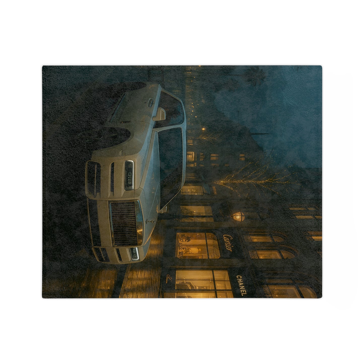 Luxury Night Velveteen Blanket, Cozy Home Decor