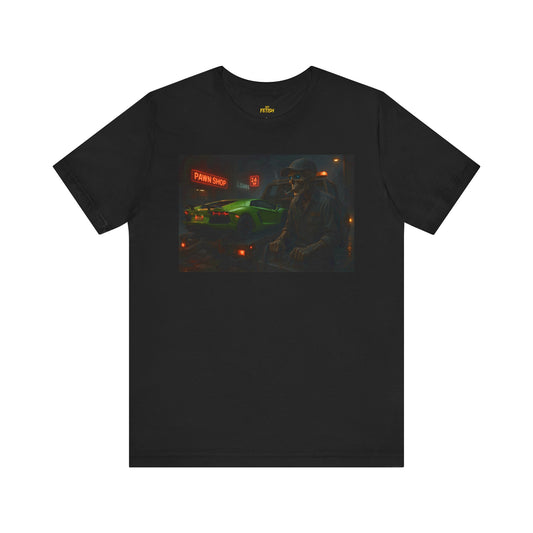 Repo Man: Midnight Seizure Lamborghini Aventador Graphic tee shirt