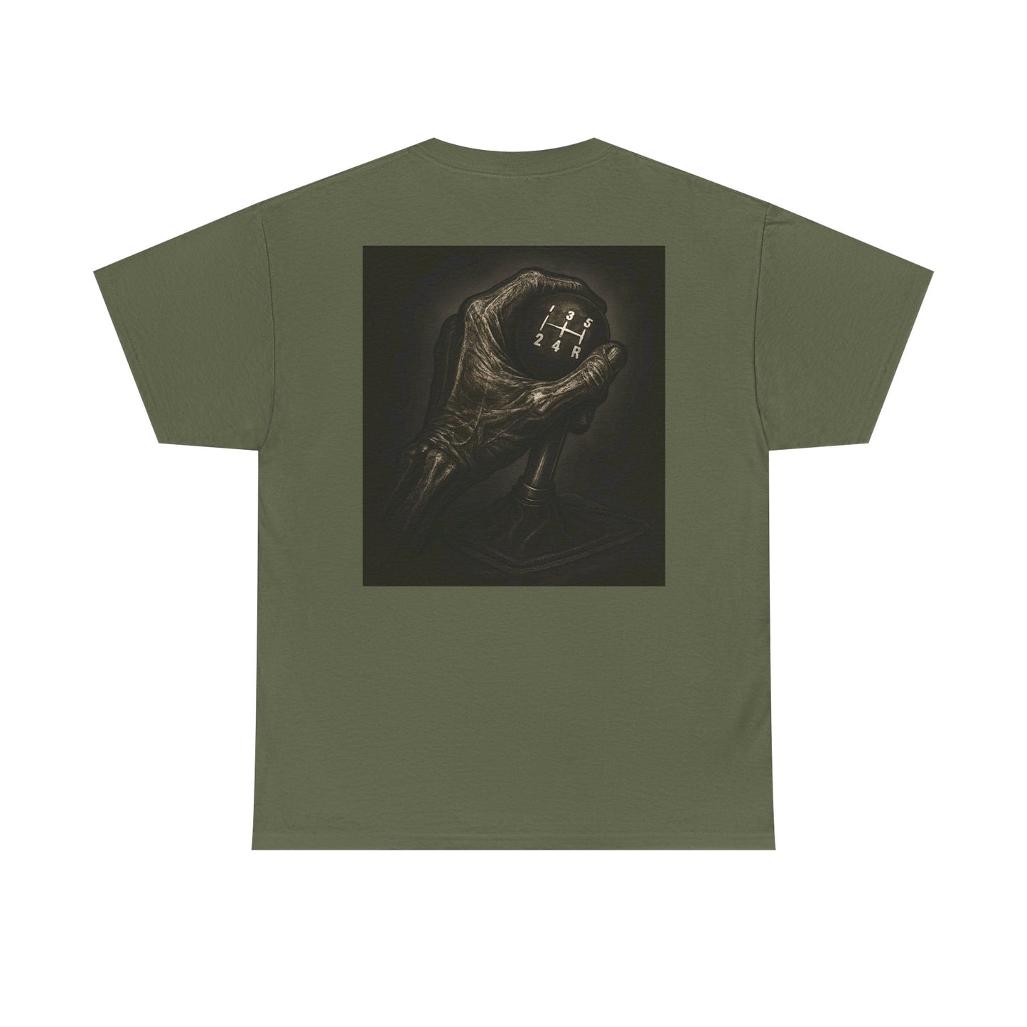 Skeleton Shift Control Artwork Graphic T Shirt