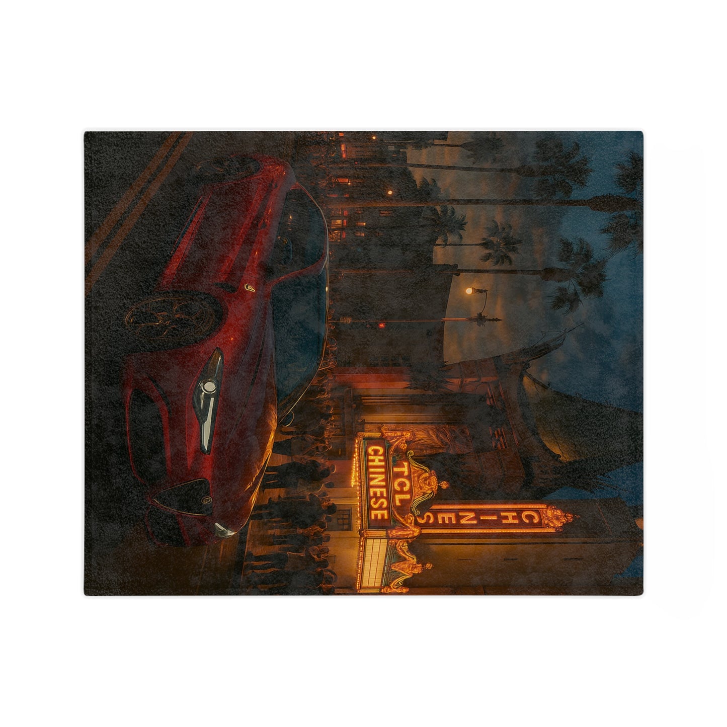 Alfa Romeo Giulia Velveteen Blanket