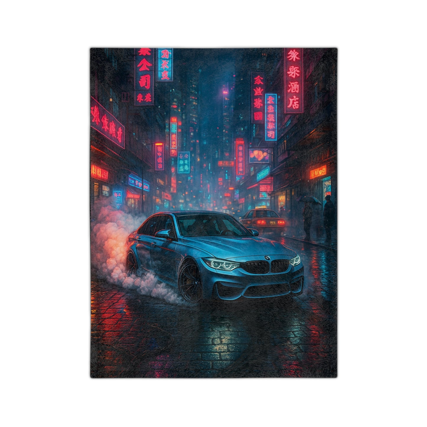 BMW M3 F80 Velveteen Soft Blanket – Car Enthusiast