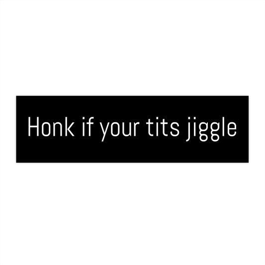 Funny Car Bumper Stickers, Humorous Vinyl Decal for Cars
