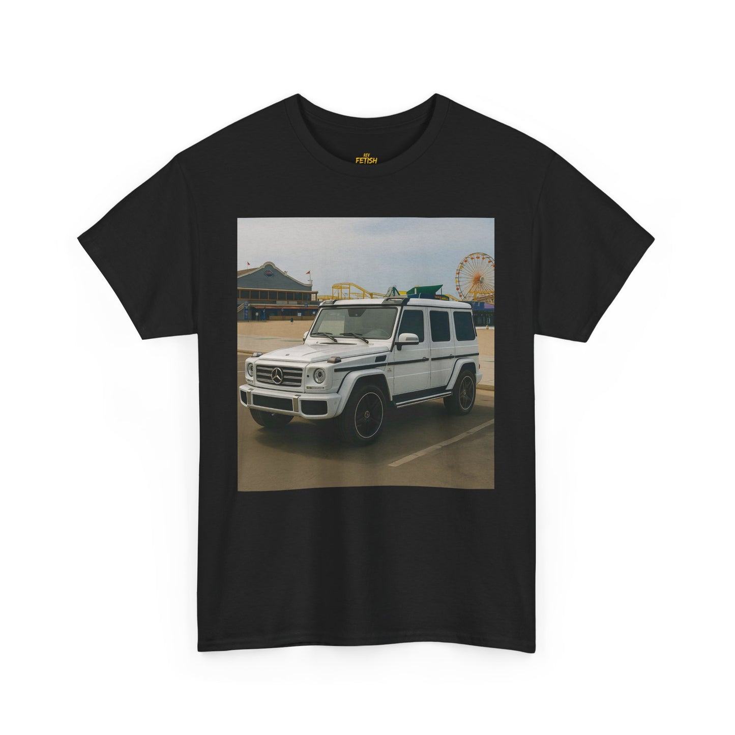 Mercedes-Benz G-Wagon Santa Monica Pier T Shirt