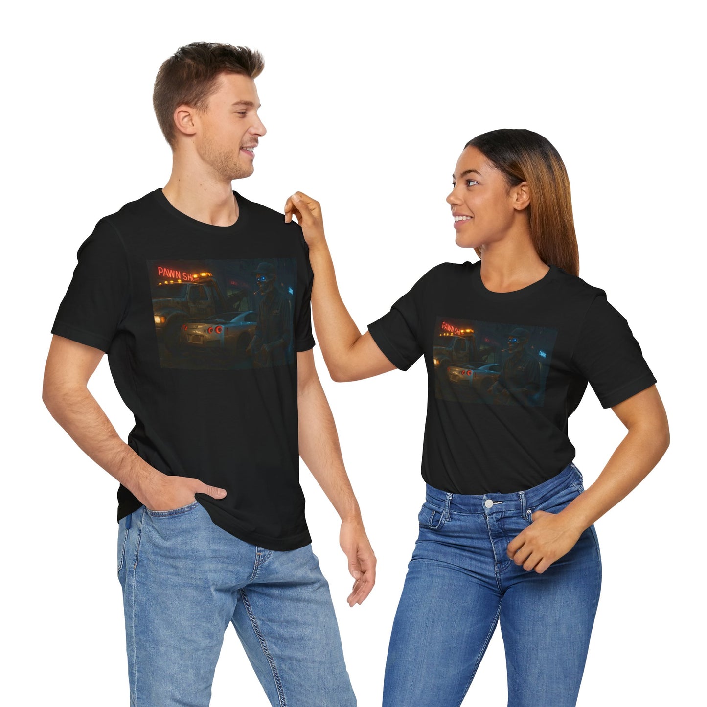 Repo Man: Midnight Seizure Graphic T Shirt, Nissan GTR