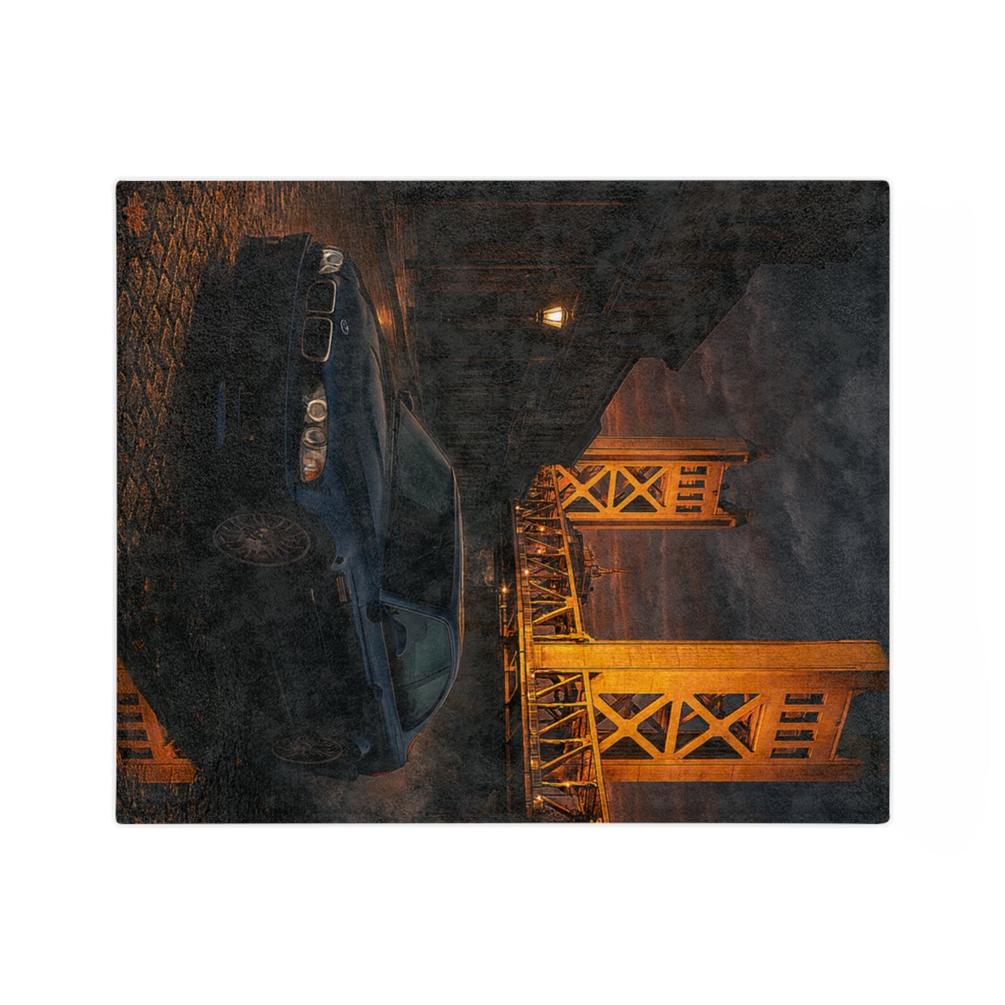 BMW E46 Velveteen Soft Blanket – Luxury Car Enthusiast