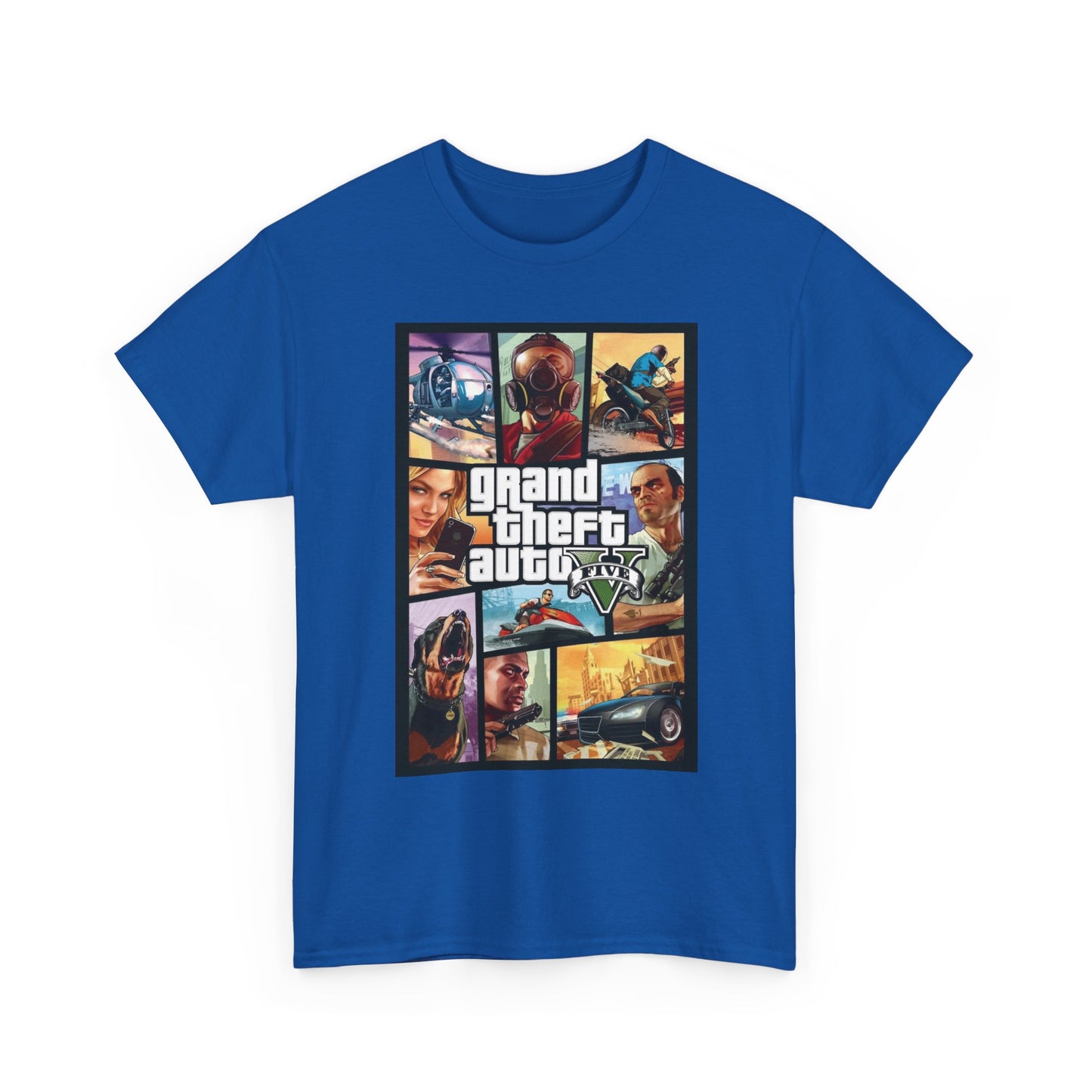 Grand Theft Auto V Unisex Heavy Cotton Tee