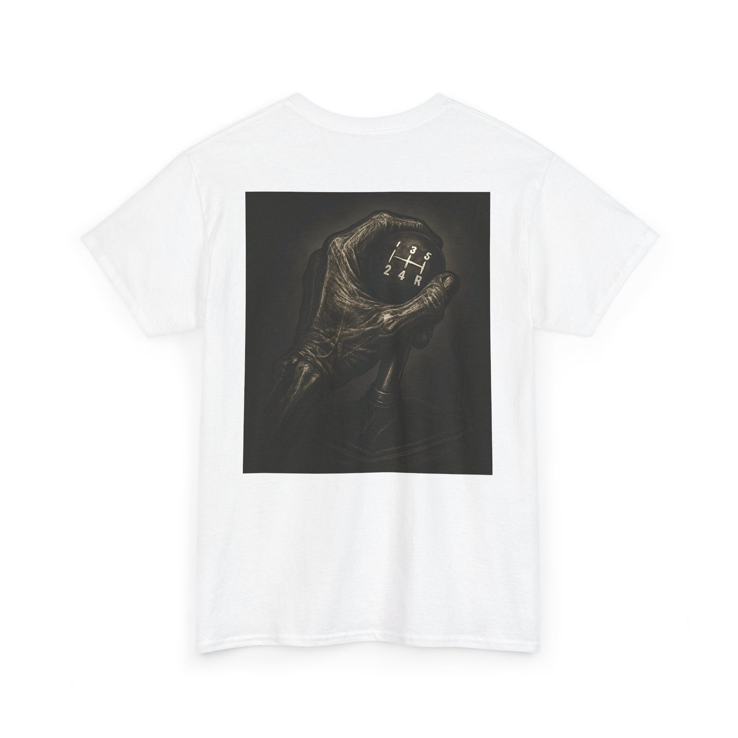 Skeleton Shift Control Artwork Graphic T Shirt
