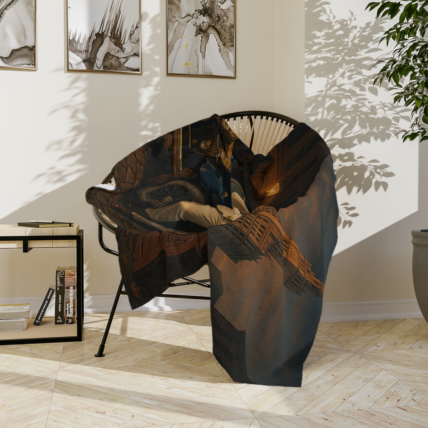 Mafia Gentleman Velveteen Soft Blanket | 1930s Rolls-Royce Prohibition Era