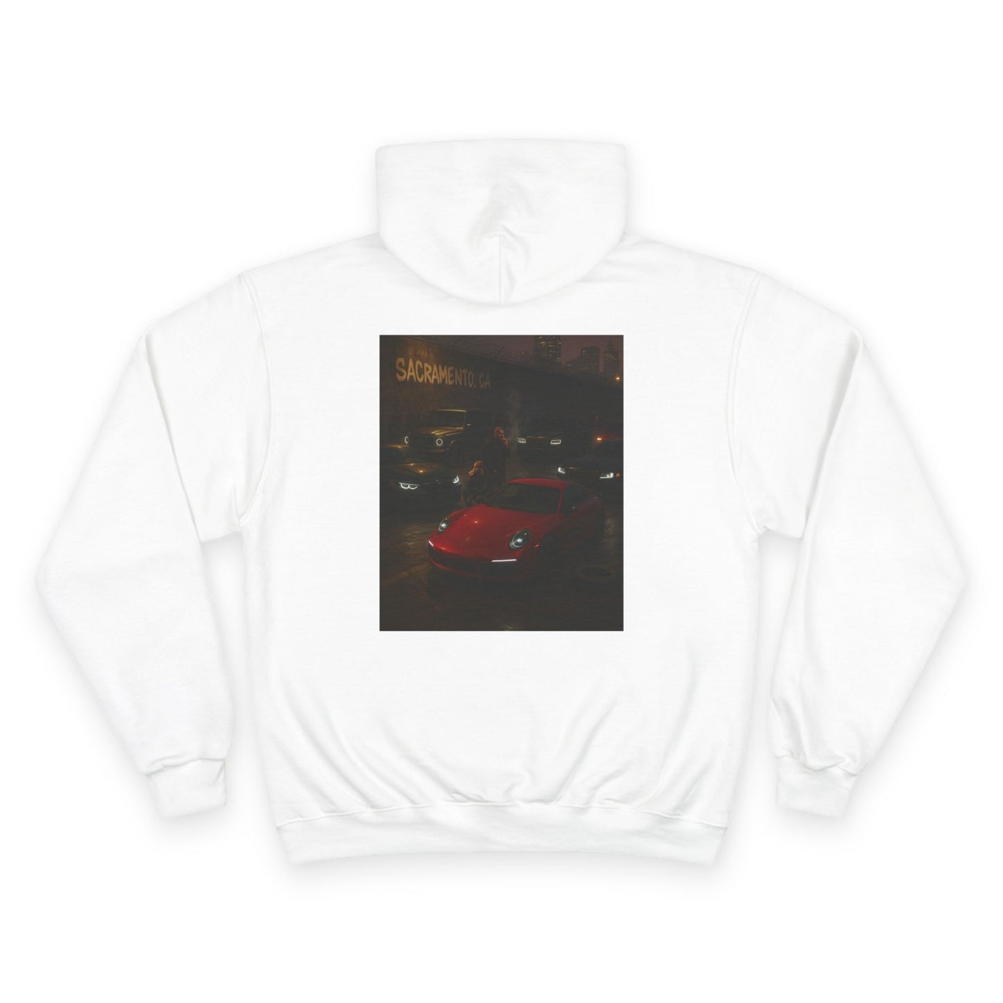 Sacramento Nights Underground Car Meet Champion Base Hoodie