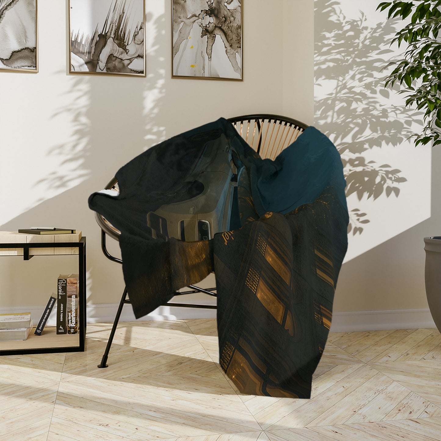 Luxury Night Velveteen Blanket, Cozy Home Decor