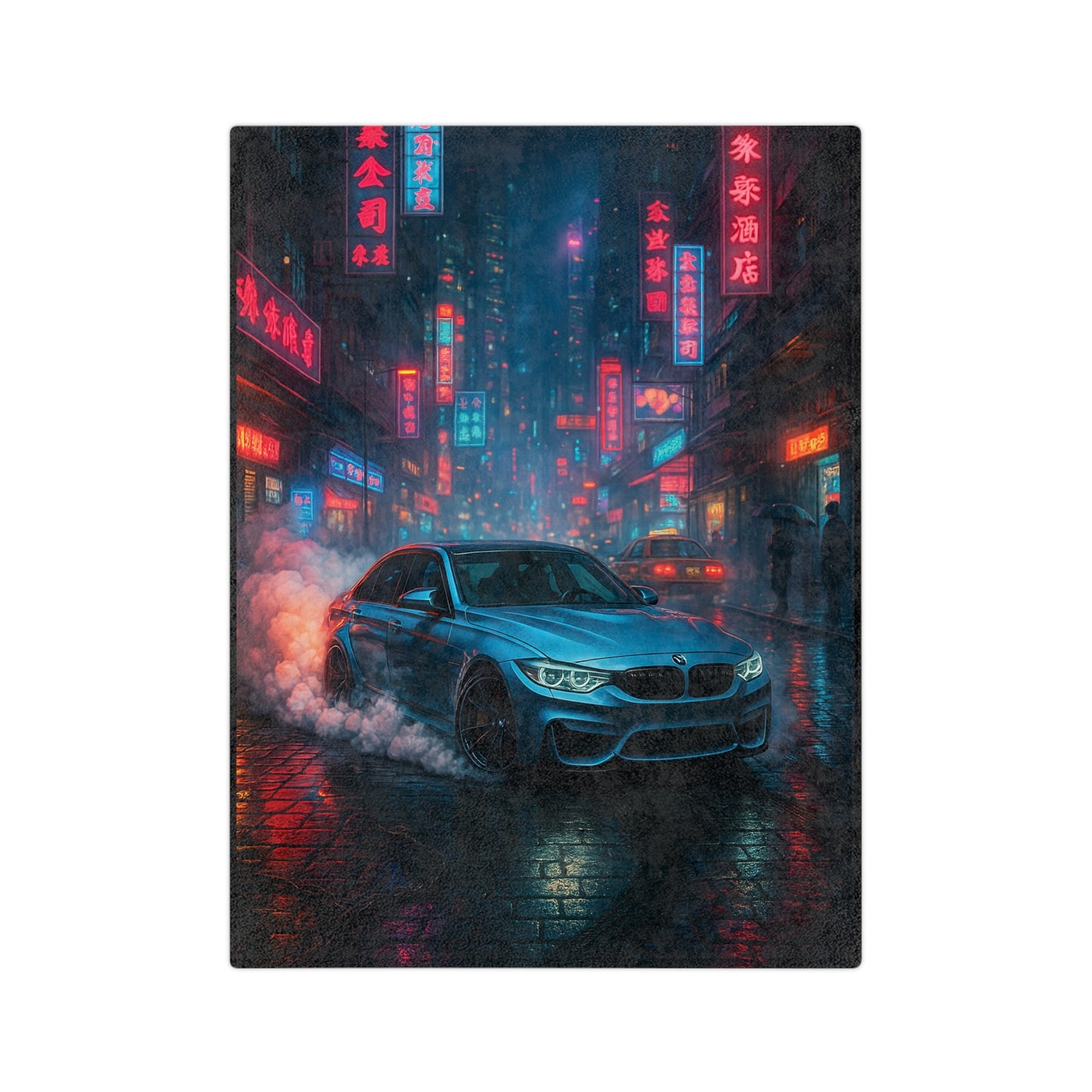 BMW M3 F80 Velveteen Soft Blanket – Car Enthusiast