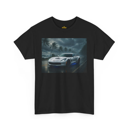 Chevrolet Corvette Stingray Z06 Storm Scene T Shirt