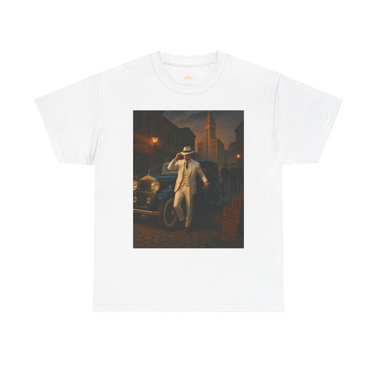 Mafia Mob Boss Graphic Heavyweight Tee