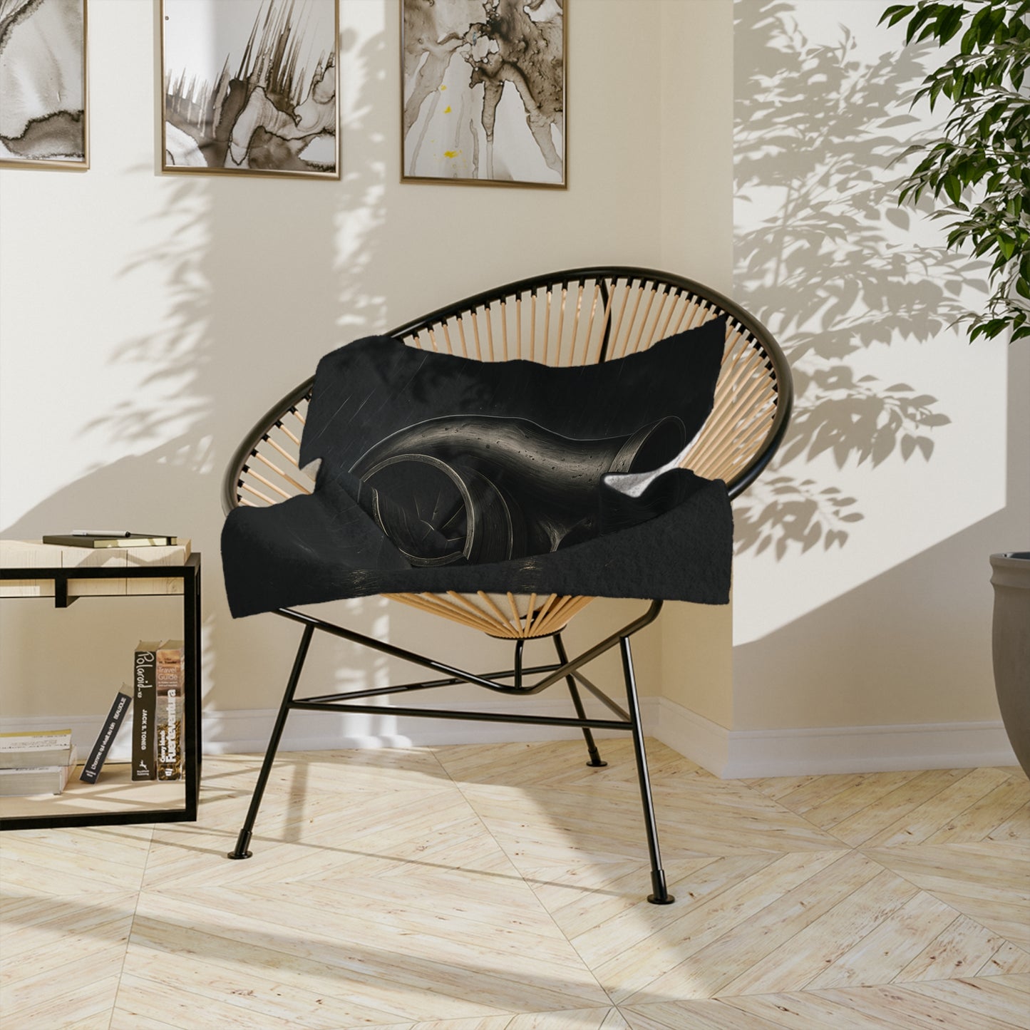 Skull Turbocharged Velveteen Blanket