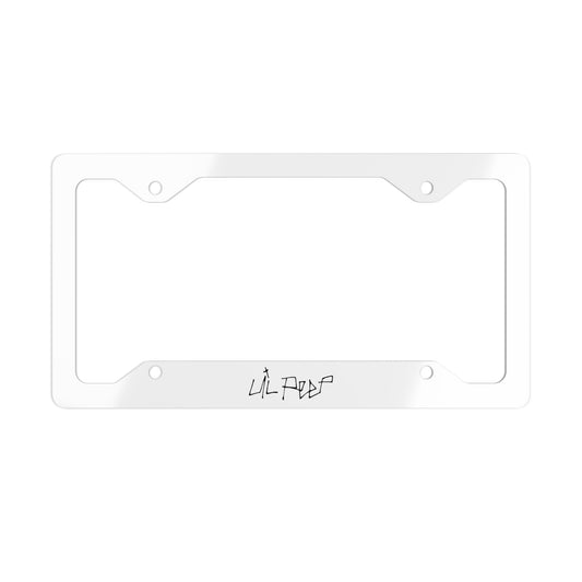 Lil Peep License Plate Cover