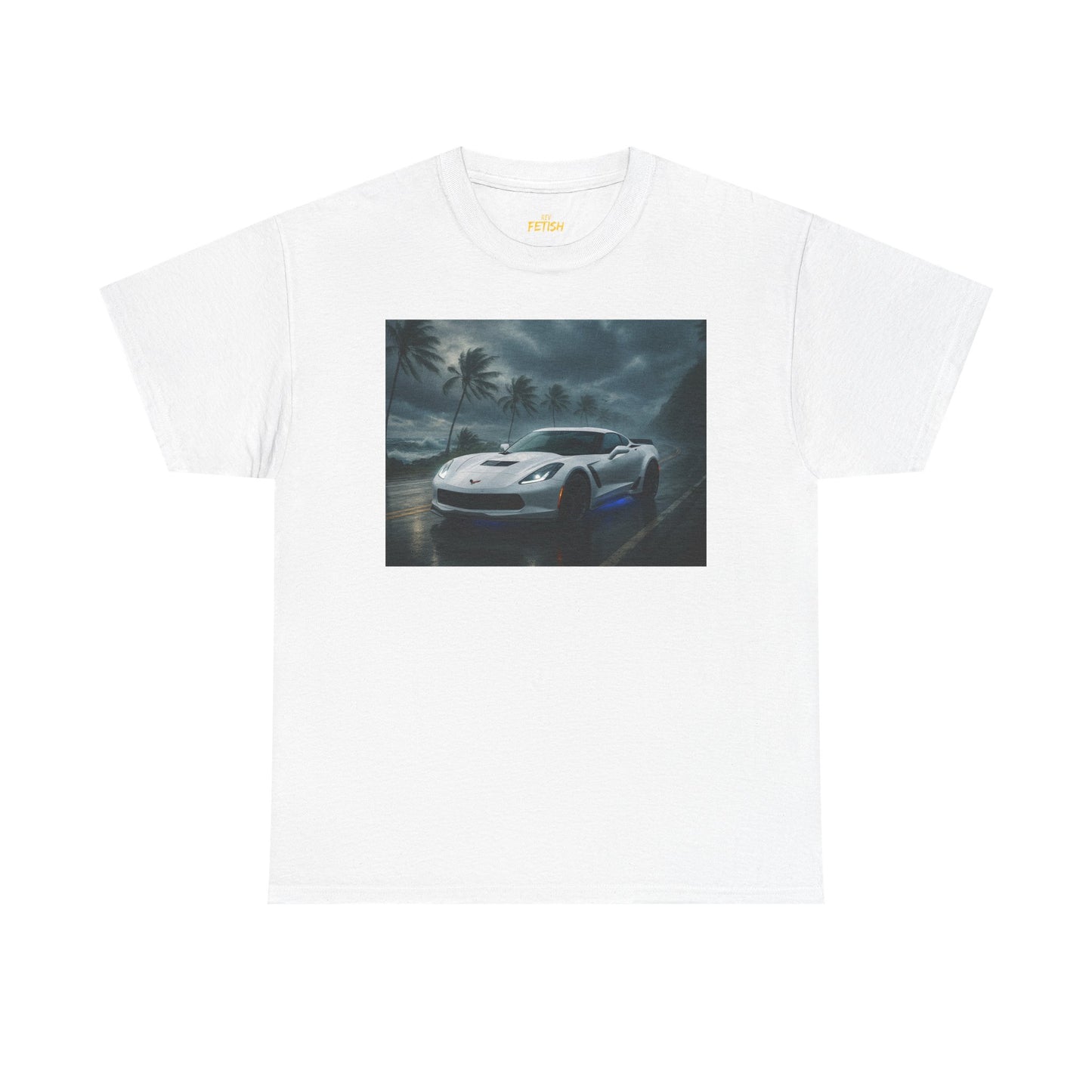 Chevrolet Corvette Stingray Z06 Storm Scene T Shirt