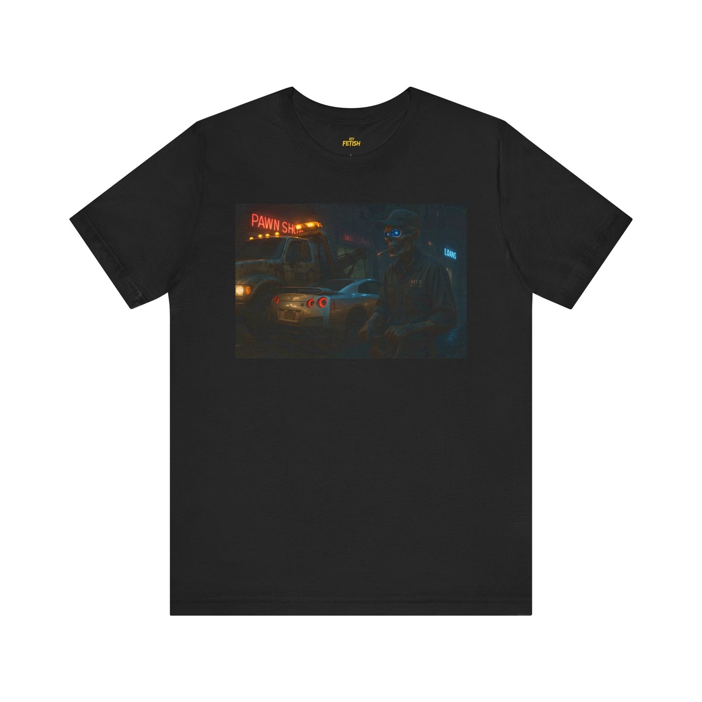 Repo Man: Midnight Seizure Graphic T Shirt, Nissan GTR