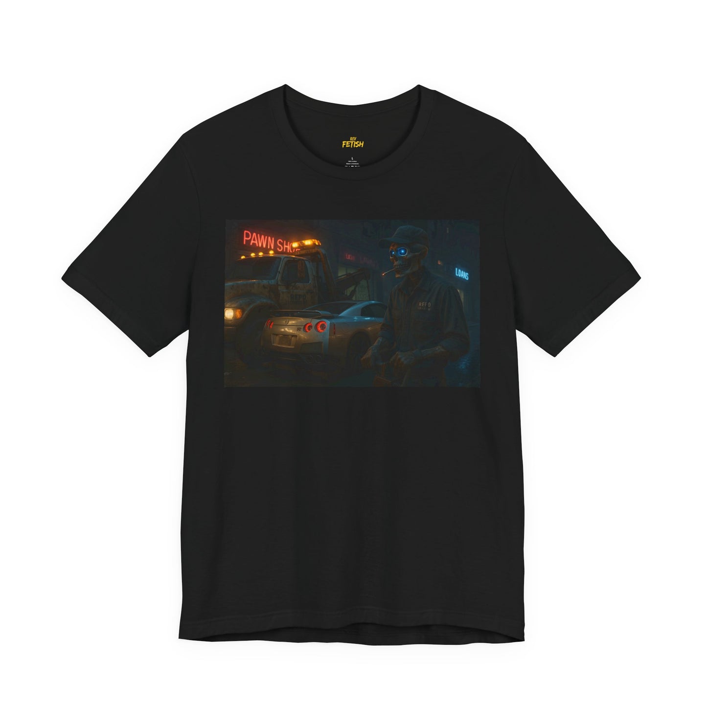 Repo Man: Midnight Seizure Graphic T Shirt, Nissan GTR