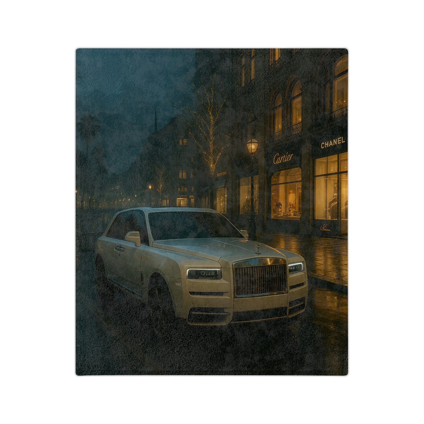 Luxury Night Velveteen Blanket, Cozy Home Decor