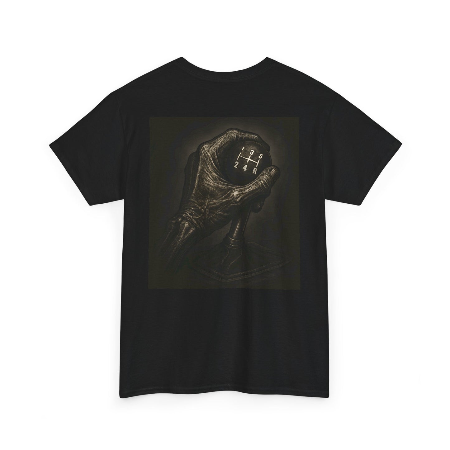 Skeleton Shift Control Artwork Graphic T Shirt