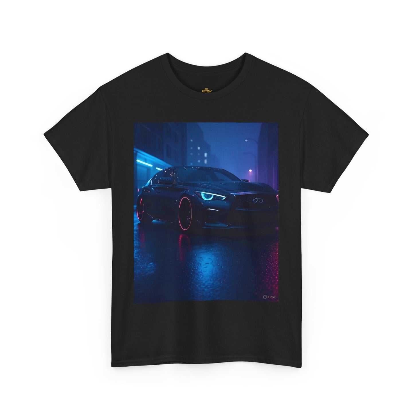 Infiniti Q50 Midnight Drive T Shirt, Unisex Heavyweight Graphic Tee