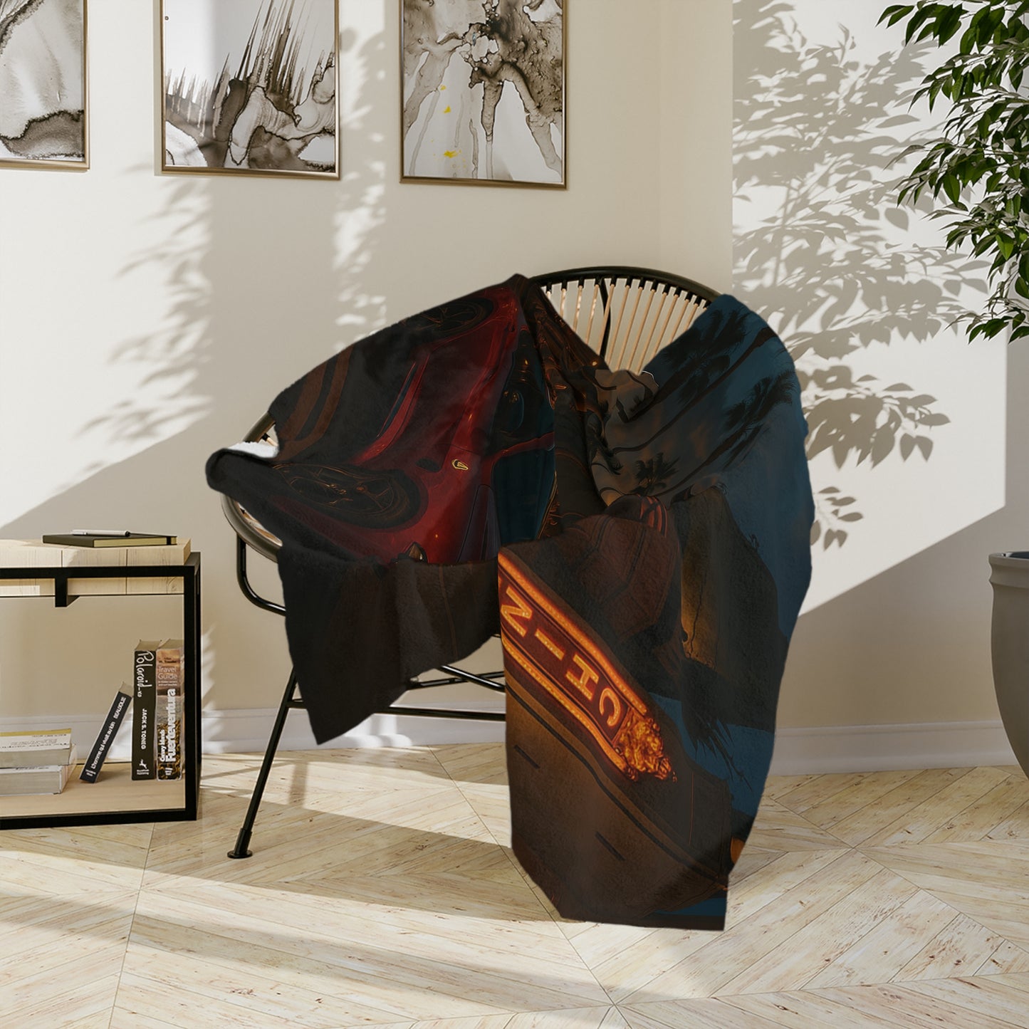 Alfa Romeo Giulia Velveteen Blanket