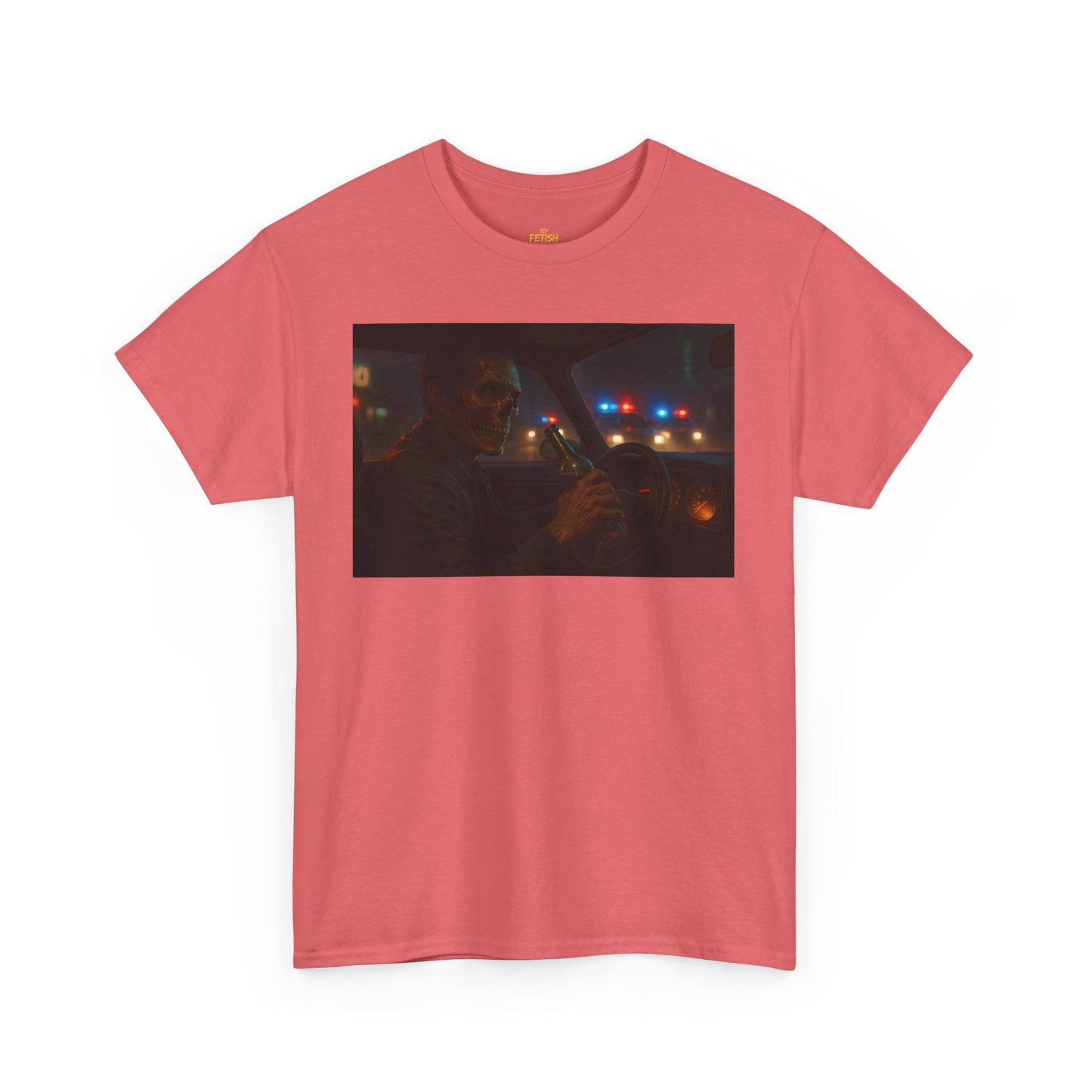 Last Ride Outlaw Skeleton Graphic T Shirt | Western Biker Tee Men’s