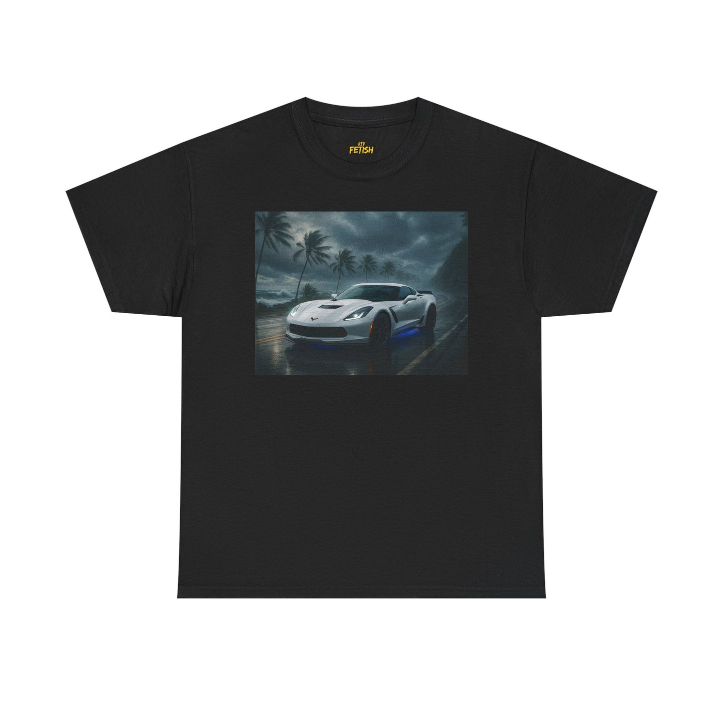 Chevrolet Corvette Stingray Z06 Storm Scene T Shirt