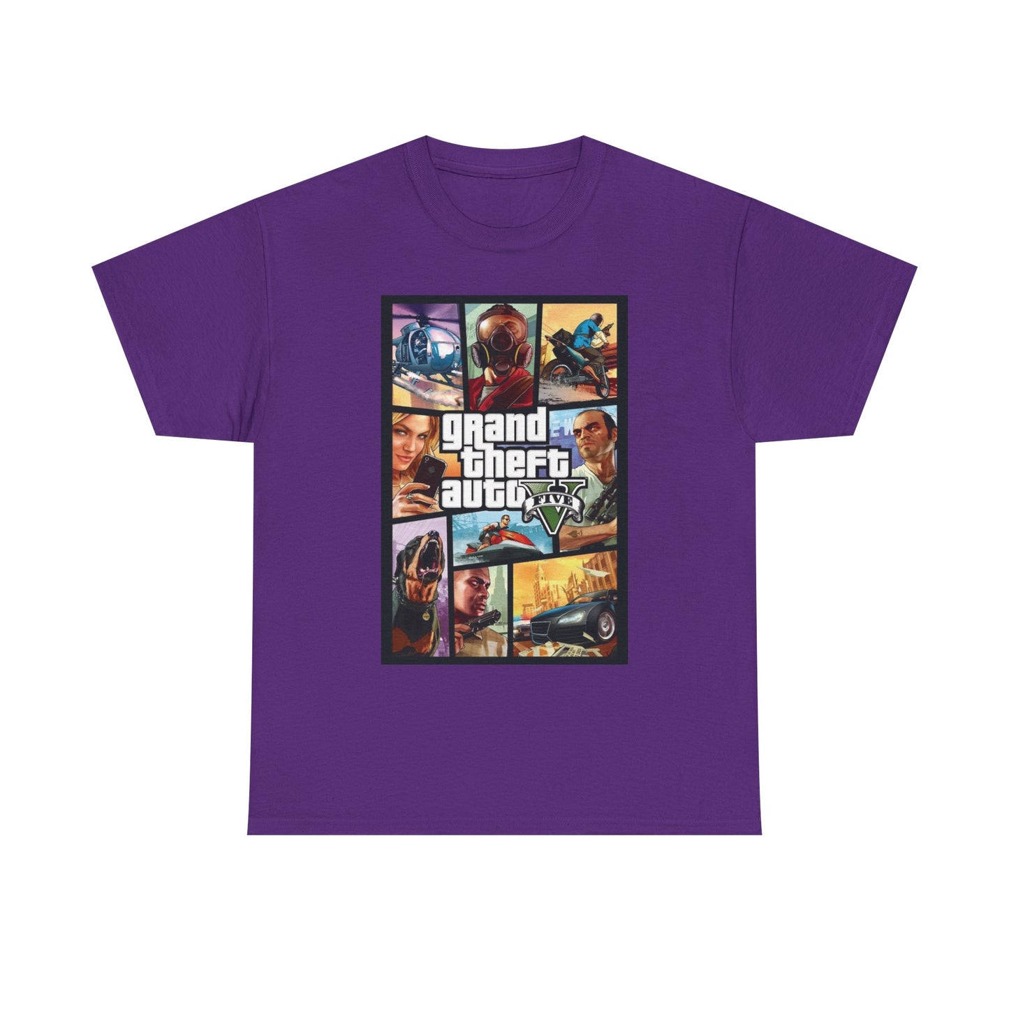 Grand Theft Auto V Unisex Heavy Cotton Tee