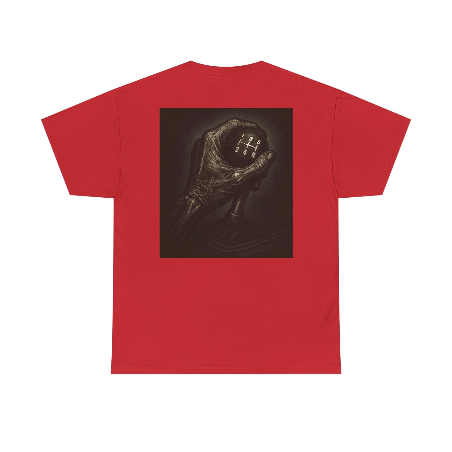 Skeleton Shift Control Artwork Graphic T Shirt