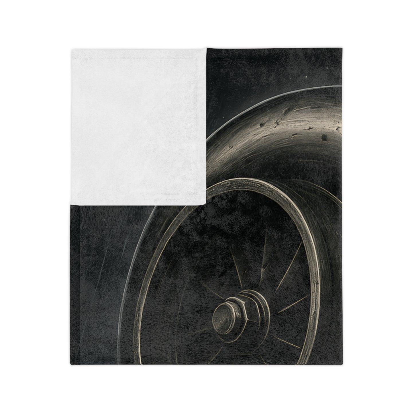 Skull Turbocharged Velveteen Blanket